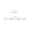 LED pásek 8 mm, denní bílá 4000 K, 60× LED2835/m, 24 V DC, IP20, 5 m
