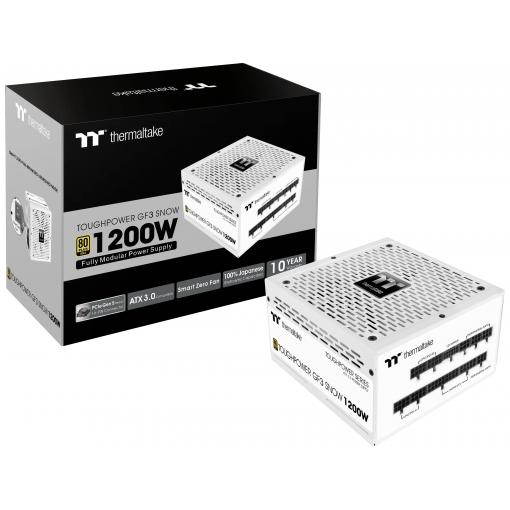 Thermaltake Toughpower GF A3 Snow 1200W PC síťový zdroj 1200 W ATX 80 PLUS® Gold