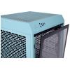 Thermaltake The Tower 200 mini tower PC skříň tyrkysová 2 předinstalované ventilátory, boční okno, prachový filtr