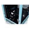 Thermaltake The Tower 200 mini tower PC skříň tyrkysová 2 předinstalované ventilátory, boční okno, prachový filtr
