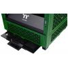 Thermaltake The Tower 200 mini tower PC skříň zelená Racing 2 předinstalované ventilátory, boční okno, prachový filtr