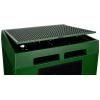 Thermaltake The Tower 200 mini tower PC skříň zelená Racing 2 předinstalované ventilátory, boční okno, prachový filtr