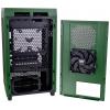 Thermaltake The Tower 200 mini tower PC skříň zelená Racing 2 předinstalované ventilátory, boční okno, prachový filtr
