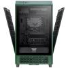 Thermaltake The Tower 200 mini tower PC skříň zelená Racing 2 předinstalované ventilátory, boční okno, prachový filtr