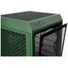 Thermaltake The Tower 200 mini tower PC skříň zelená Racing 2 předinstalované ventilátory, boční okno, prachový filtr