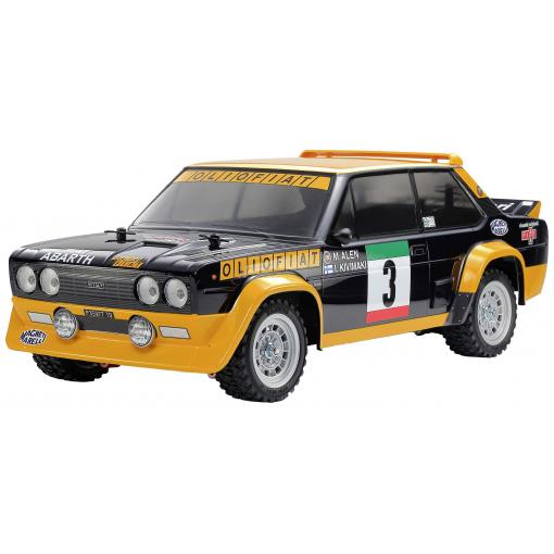 Tamiya Fiat 131 Abarth Olio 1:10 RC model auta elektrický Rally 4WD (4x4) stavebnice