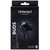 Intenso T300A Headset do uší (In Ear) Bluetooth® stereo černá Potlačení hluku Indikátor nabití, headset, Nabíjecí pouzdro, dotykové ovládání