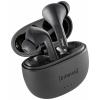 Intenso T300A Headset do uší (In Ear) Bluetooth® stereo černá Potlačení hluku Indikátor nabití, headset, Nabíjecí pouzdro, dotykové ovládání