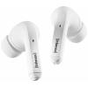 Intenso T302A Headset do uší (In Ear) Bluetooth® stereo bílá Potlačení hluku Indikátor nabití, headset, Nabíjecí pouzdro, dotykové ovládání