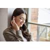 Intenso T302A Headset do uší (In Ear) Bluetooth® stereo bílá Potlačení hluku Indikátor nabití, headset, Nabíjecí pouzdro, dotykové ovládání