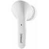Intenso T302A Headset do uší (In Ear) Bluetooth® stereo bílá Potlačení hluku Indikátor nabití, headset, Nabíjecí pouzdro, dotykové ovládání