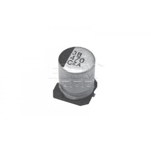 Elektrolytický kondenzátor EMZA500ARA221MJA0G, 220 µF / 50 V, SMD