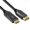 LINDY DisplayPort / HDMI kabelový adaptér Konektor DisplayPort, Zástrčka HDMI-A 3.00 m černá 40932 Kabel DisplayPort