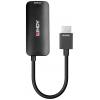LINDY 38329 HDMI adaptér [1x HDMI® - 1x DisplayPort, Micro USB] černá 0.157 m