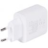 LINDY 30W USB Type A & C Charger USB nabíječka, 1x USB A , 1x USB-C®, 30 W, bílá