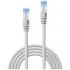LINDY 47144 RJ45 síťové kabely, propojovací kabely CAT 6A S/FTP 100.00 m šedá 1 ks