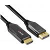 LINDY DisplayPort / HDMI kabelový adaptér Konektor DisplayPort, Zástrčka HDMI-A 1.00 m černá 40930 Kabel DisplayPort