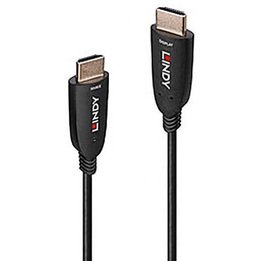 LINDY HDMI kabel Zástrčka HDMI-A 10.00 m černá 38510 8K UHD HDMI kabel