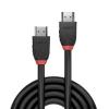 LINDY HDMI kabel Zástrčka HDMI-A 1.00 m černá 36771 8K UHD HDMI kabel