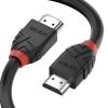 LINDY HDMI kabel Zástrčka HDMI-A 1.00 m černá 36771 8K UHD HDMI kabel
