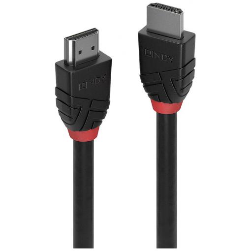 LINDY HDMI kabel Zástrčka HDMI-A 5.00 m černá 36774 8K UHD HDMI kabel