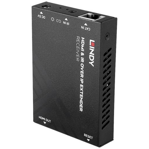 LINDY HDMI & IR über IP Receiver RJ45 , infraport HDMI přijímač 150 m