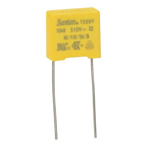 Suntan TS08V0A9104KBB0D0R 1 ks fóliový kondenzátor 0.1 µF 310 V 10 % 10 mm (d x š) 12 mm x 13 mm