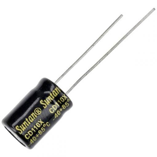 Suntan TS13DE1E221MSB040R elektrolytický kondenzátor 3.5 mm 220 µF 25 V 20 % (d x š) 12 mm x 8 mm 1 ks