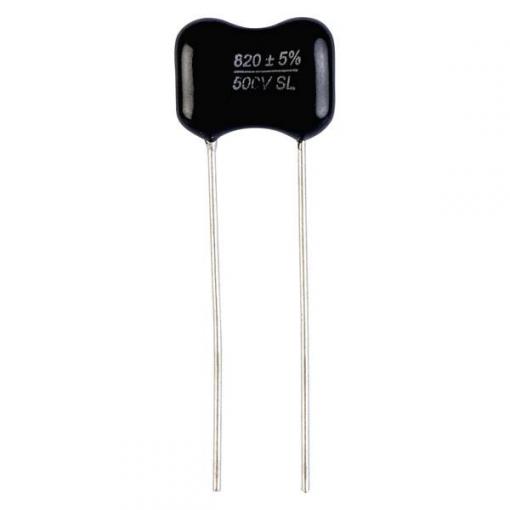 Suntan TS23002H821J4B000R keramický kondenzátor 820 pF 500 V 5 % (d x š) 9 mm x 18 mm 1 ks