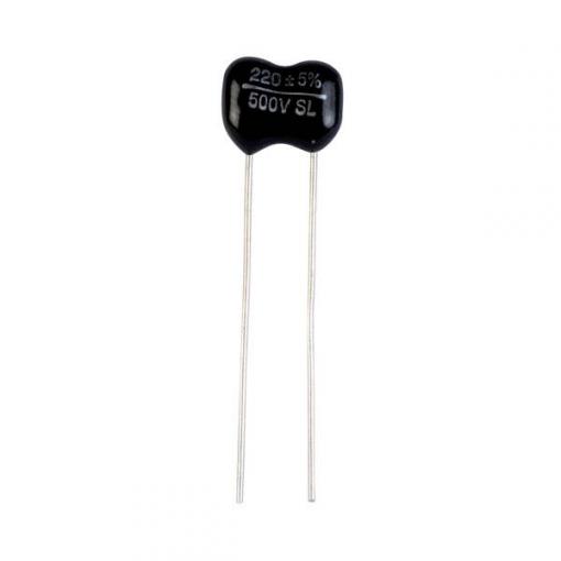 Suntan TS23002H221J3B000R keramický kondenzátor 220 pF 500 V 5 % (d x š) 6 mm x 12 mm 1 ks