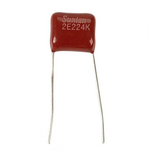 Suntan TS02002E224KSB0D0R 1 ks fóliový kondenzátor 220 nF 250 V 10 % 10 mm (d x š) 8.5 mm x 14 mm