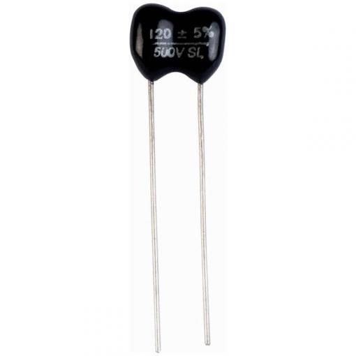 Suntan TS23002H121J3B000R keramický kondenzátor 120 pF 500 V 5 % (d x š) 6 mm x 12 mm 1 ks