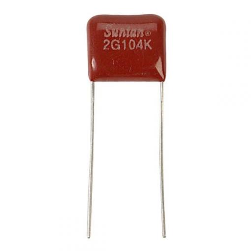 Suntan TS02002G104KSB0D0R 1 ks fóliový kondenzátor 100 nF 400 V 10 % 10 mm (d x š x v) 7 x 14 x 10.8 mm Piece