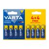 Baterie Varta 4906, AA/R06 alk. B8 Longlife Power cena za balení 8 ks