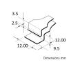 Ideal Tek 4WF.SA.1.IT pinzety na opasek, 1 ks, 4WF, 125 mm