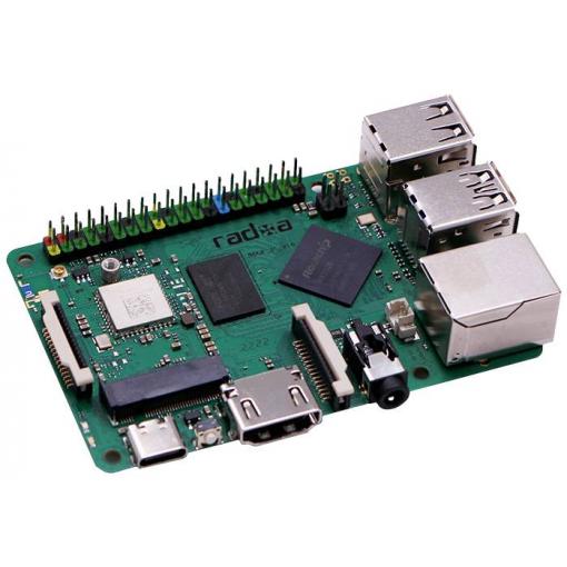 Radxa RS112-D2W2P1 Rock 3C, 4 x2 GHz, Operační paměť 2 GB