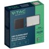 V-TAC VT-240W LED reflektor, solární modul 30 W, studená bílá, černá, 7829