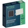 V-TAC VT-240W-W LED reflektor, solární modul 30 W, studená bílá, bílá, 7847