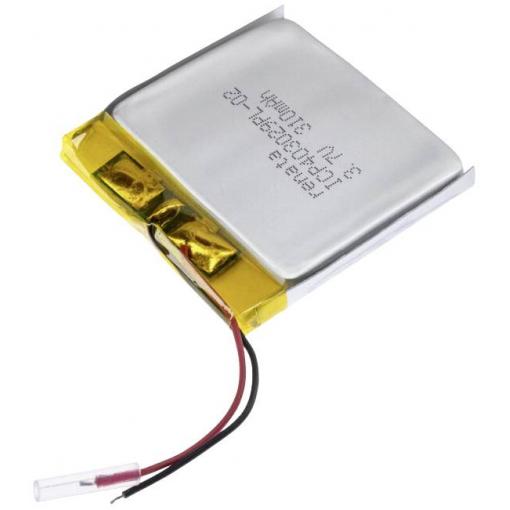 Renata ICP403029PL-02 speciální akumulátor Prismatisch s kabelem Li-Pol 3.7 V 325 mAh 1 ks