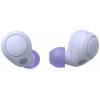 Sony WFC700NV.CE7 Hi-Fi špuntová sluchátka Bluetooth® stereo levandulová Potlačení hluku Nabíjecí pouzdro, odolné vůči potu, regulace hlasitosti