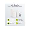 Svíčka LED GOOBAY 64786 Outdoor sada 3ks