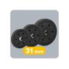 Sada bitumenových zátěží REBEL RBA-2106 8x1,25kg+4x2,5kg+2x5kg