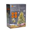 Solight LED venkovní vánoční řetěz, 400 LED, 20m, přívod 5m, 8 funkcí, IP44, teplá bílá - 1V07-WW