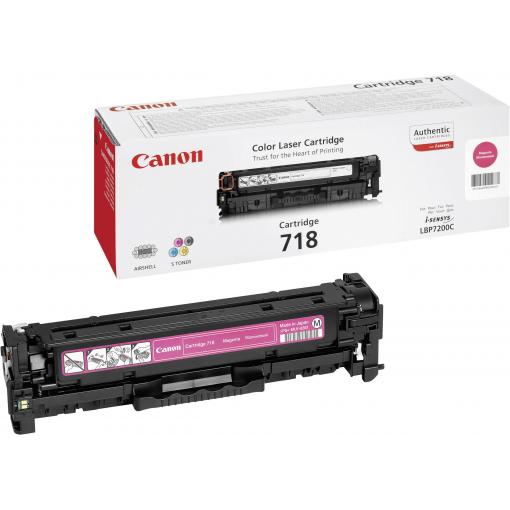 Canon Toner 718M originál purppurová 2900 Seiten 2660B002