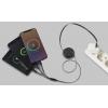 Renkforce Nabíjecí kabel USB USB 2.0 USB-A zástrčka 1.00 m chromová černá flexibilní provedení RF-5800360