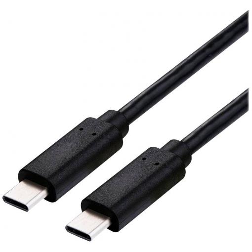 Roline USB kabel USB 4.0 USB-C ® zástrčka, USB-C ® zástrčka 1.00 m černá stíněný 11.02.9082