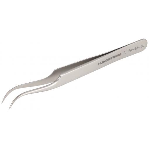 Lindström TL 7A-SA-SL jemná pinzeta, 7, špičatá, zahnutá, 120 mm