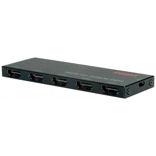 Roline 4 porty HDMI rozbočovač HDMI 3840 x 2160 Pixel