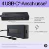 HP USB-C® dokovací stanice a Handsfree Universal USB-C Multiport-Hub Vhodné pro značky (dokovací stanice pro notebook): univerzální napájení USB-C®