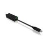 ICY BOX IB-LAN100-C3 USB 3.0 Type-C® zu Gigabit Ethernet LAN Adapter síťový adaptér Gigabit LAN (1 Gbit/s) , USB 3.2 (Gen 1x1)